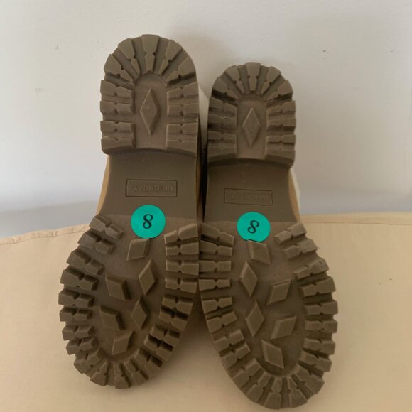 UNIONBAY TAN BOOTS WITH FAUX FUR SIZE 8M - Picture 5 of 8